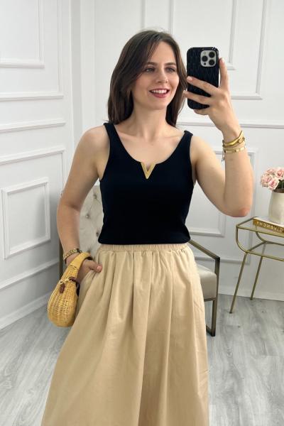 Qustyle 241043 Atlet  Siyah